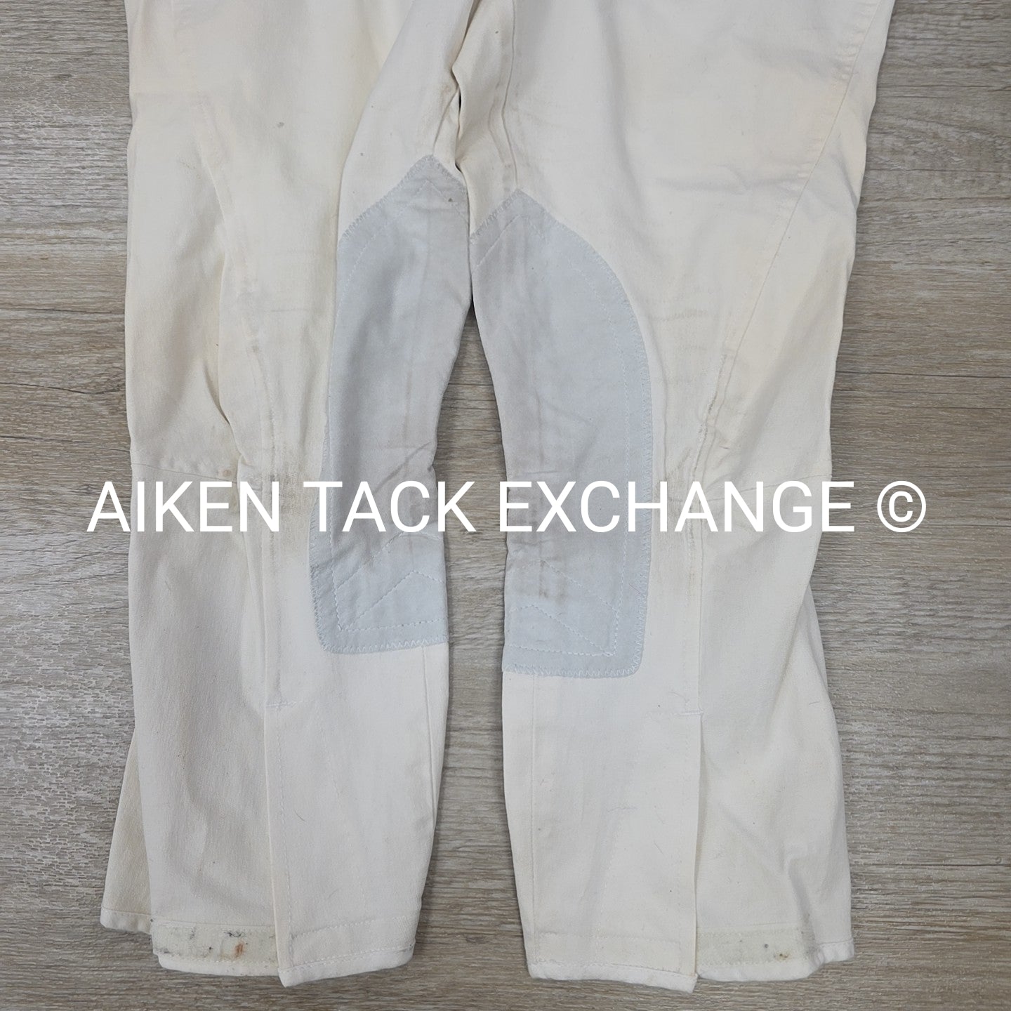 BARGAIN BUNDLE: 3 Pairs Tailored Sportsman Size Zip Knee Patch Breeches, 32