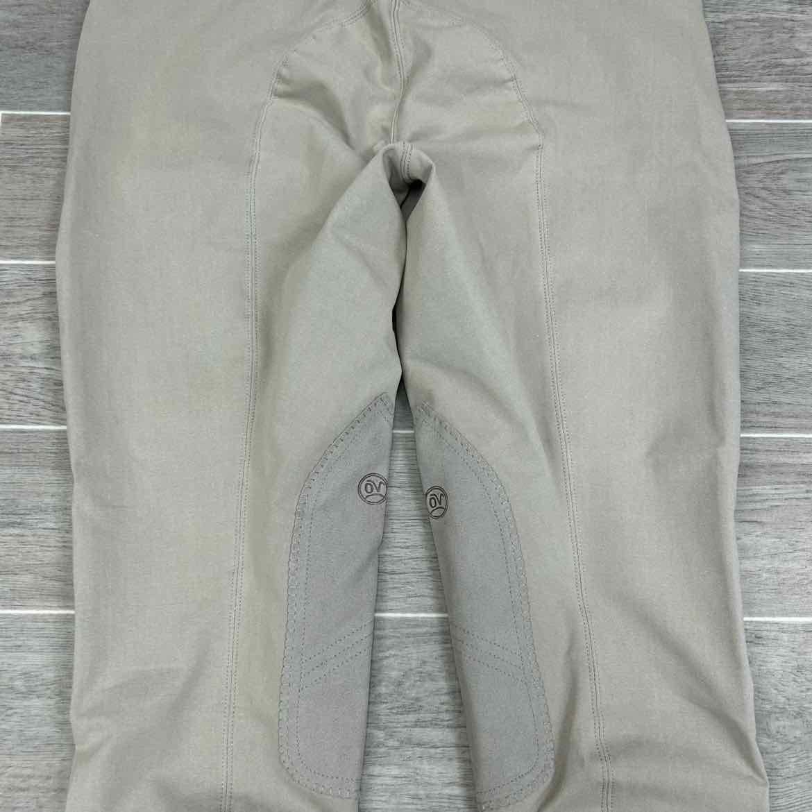 Ovation Euro Melange Knee Patch Breeches, Brand New, Size 36 R