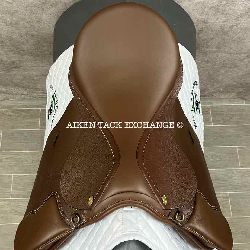 Thornhill Jorge Canaves Berlin All Purpose Saddle, 18" Seat, 32 Tree - Wide, Wool Flocked Panels