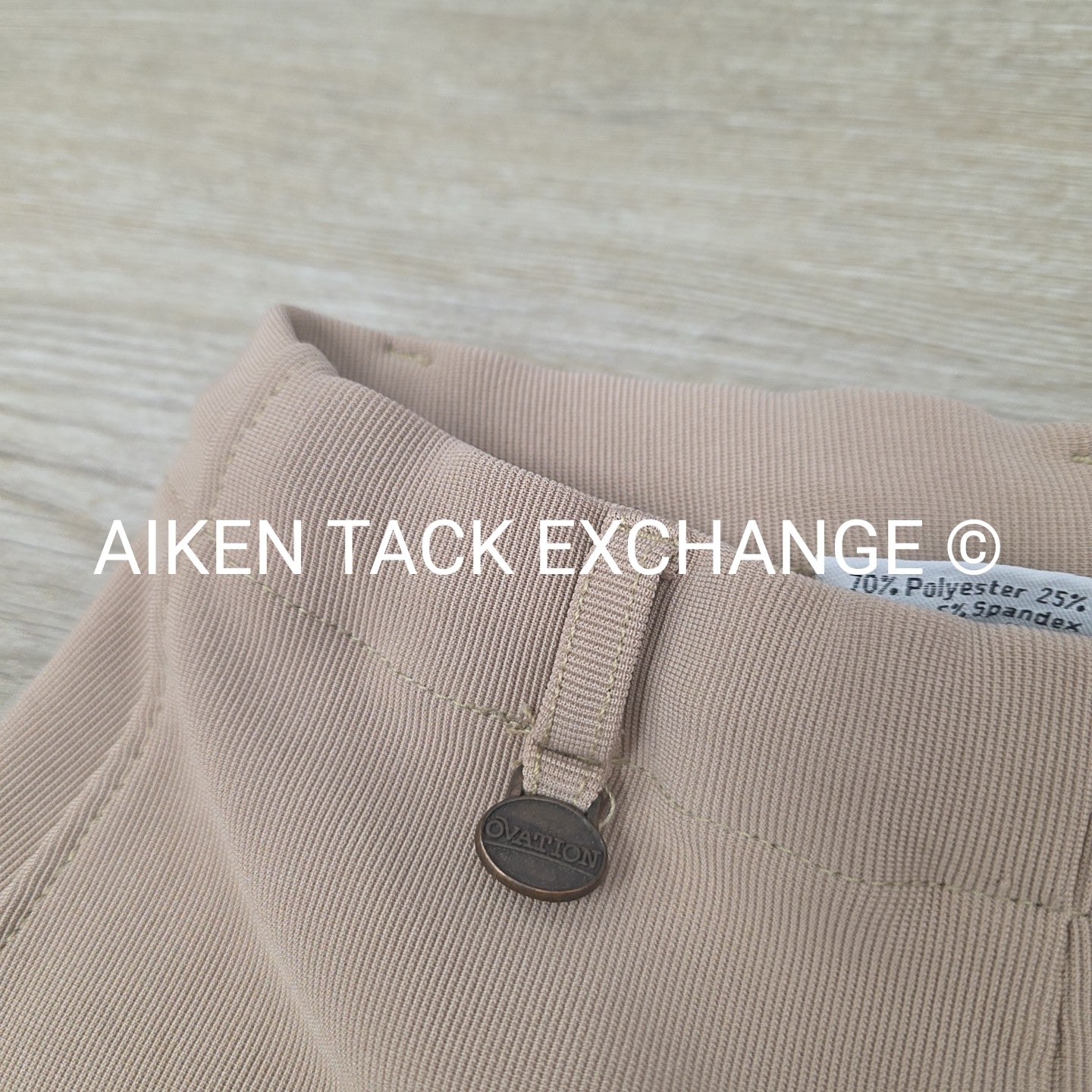 Ovation Full Seat Pull On Breeches, Size 24 R