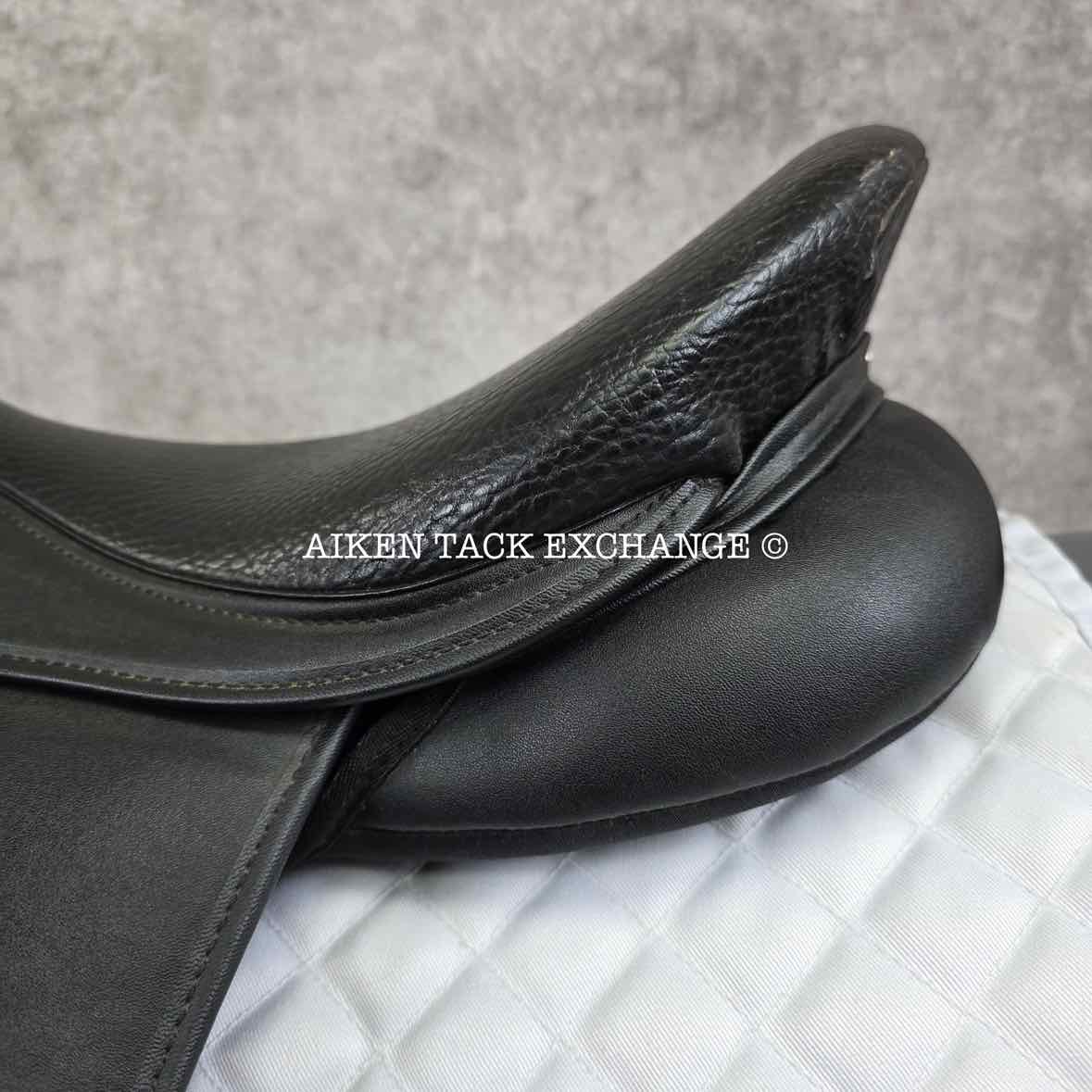 **SOLD** Dover Saddlery Pro-Ride Dressage Saddle, 17" Seat, Medium Tree, Wool Flocked Panels