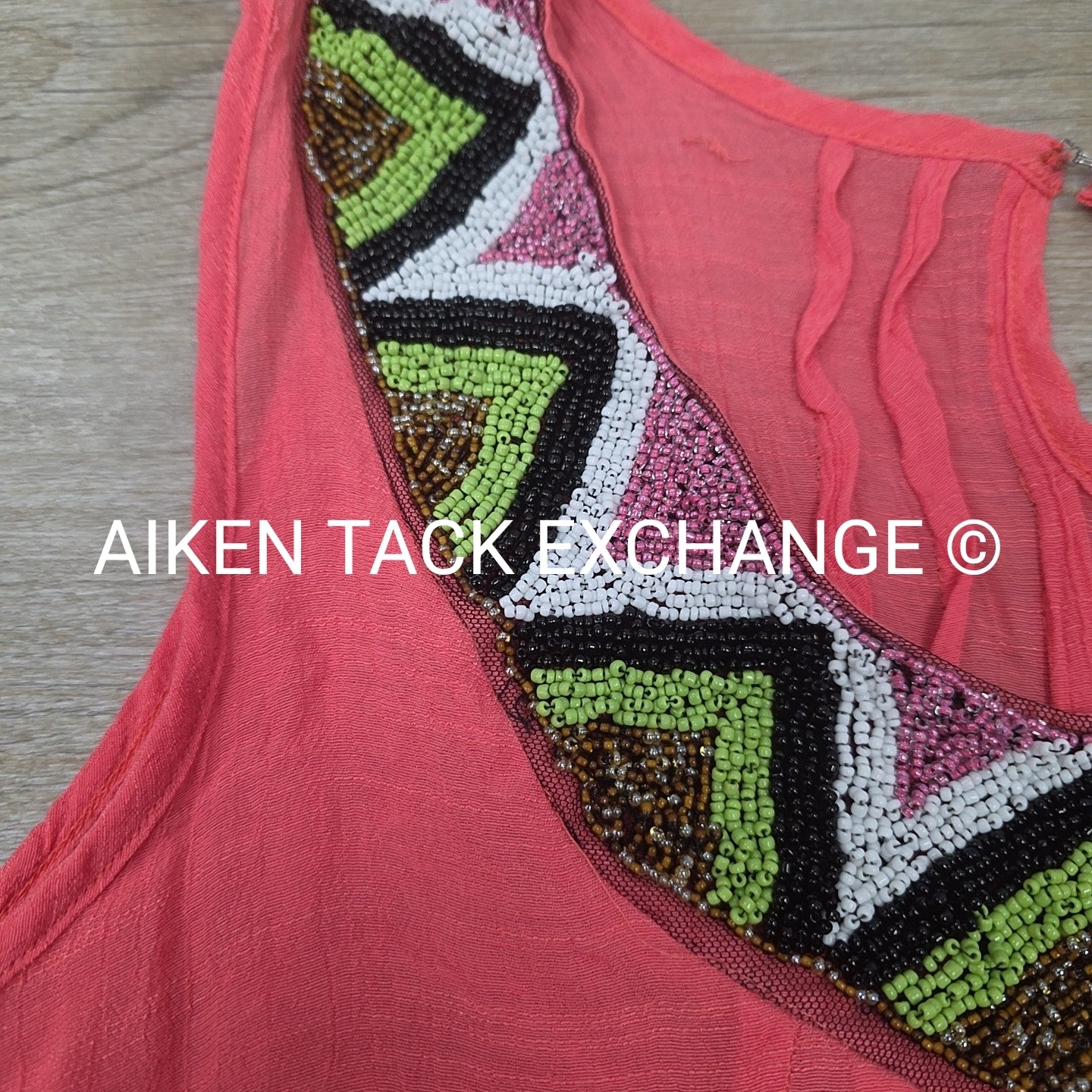 Wrangler Beaded Tank Top, Size Large