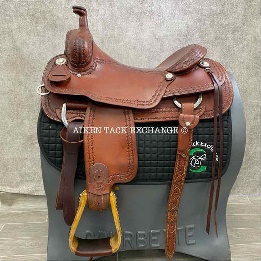 2010 Martin Saddlery Working Cowhorse Western Saddle, 16.5" Seat, Standard Tree