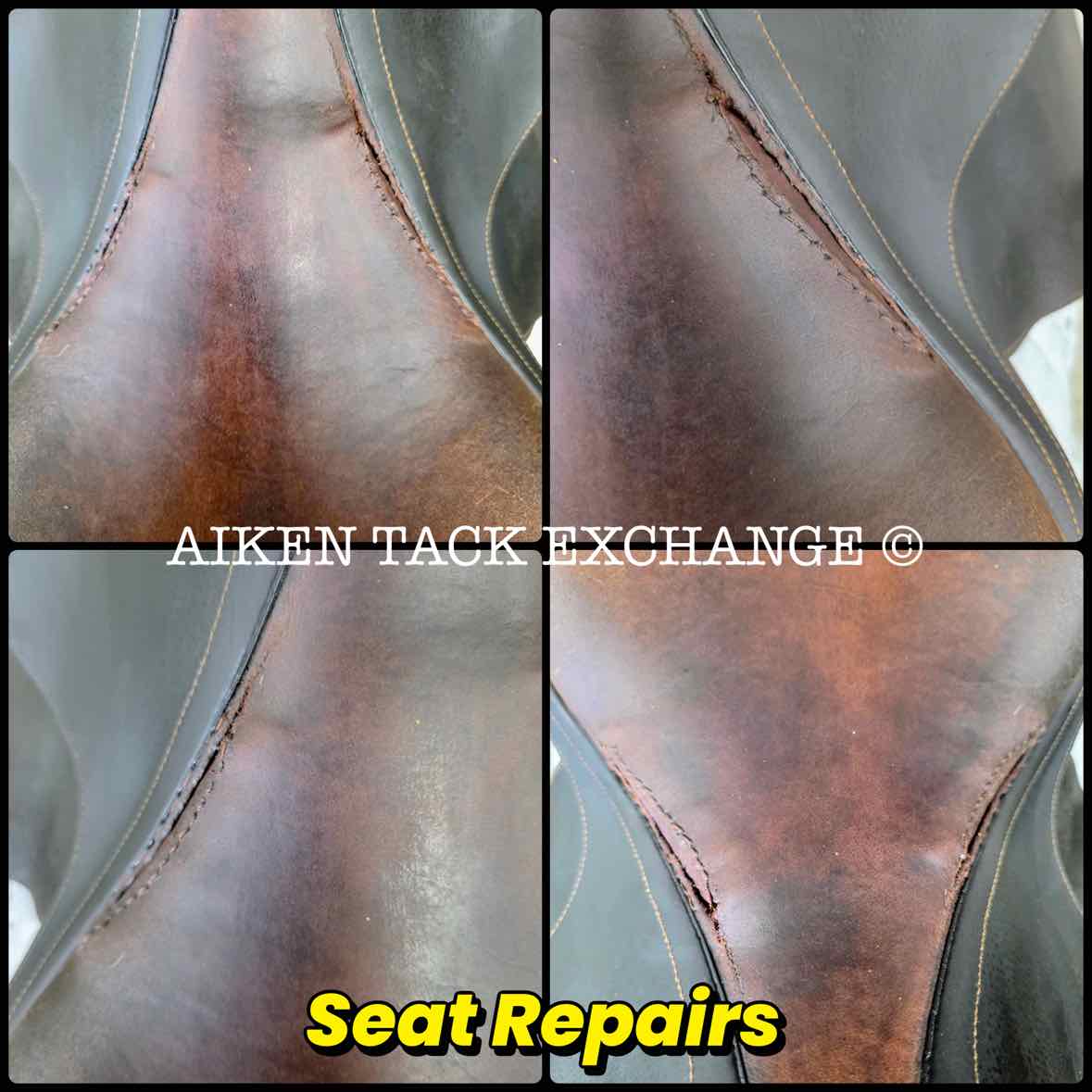 2010 CWD SE01 Close Contact Jump Saddle, 17" Seat, 3L Flap, Medium Wide Tree, Foam Panels