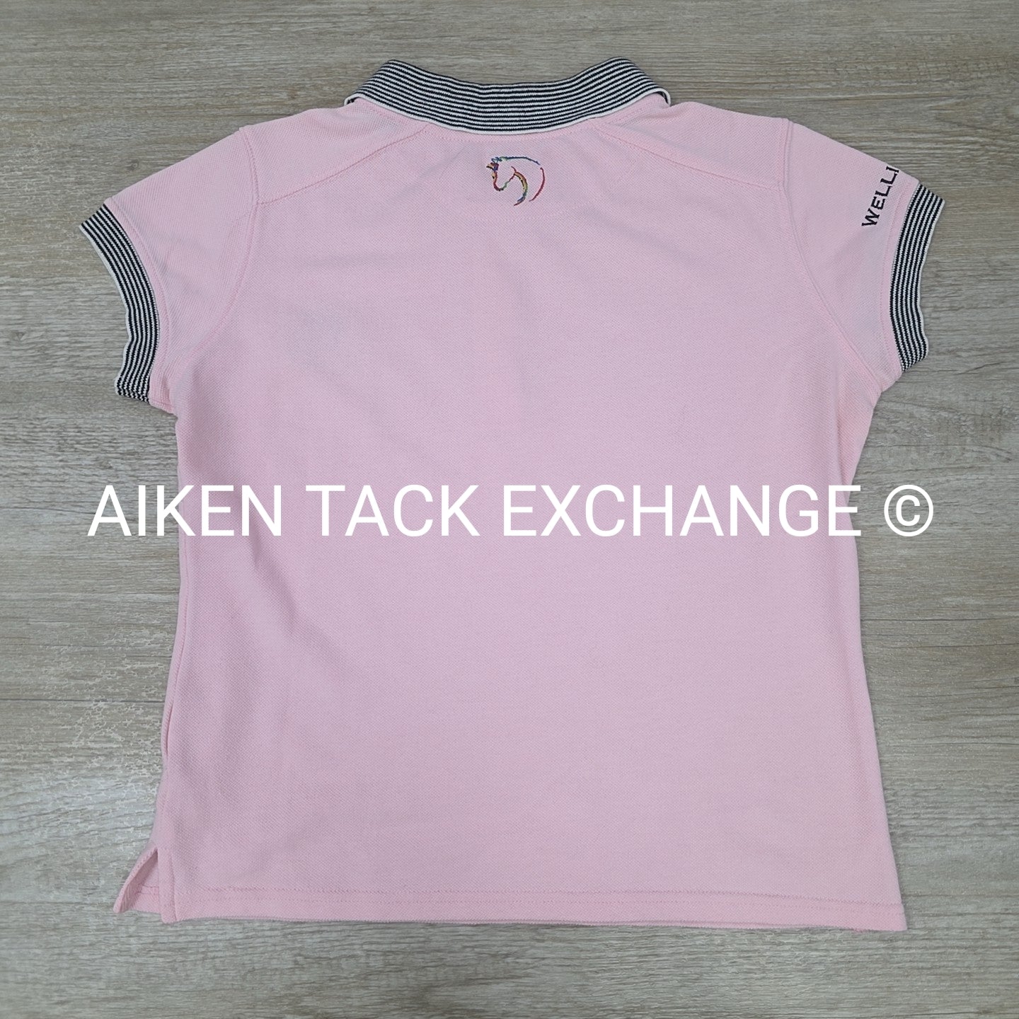 Winter Equestrian Festival Short Sleeve Polo Shirt, Women's Small