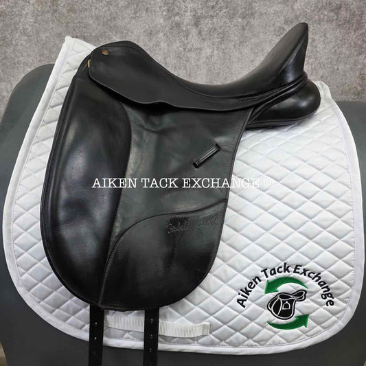 2005 Bates Isabell Werth Dressage Saddle, 17.5" Seat, Adjustable Tree - Changeable Gullet, CAIR Panels