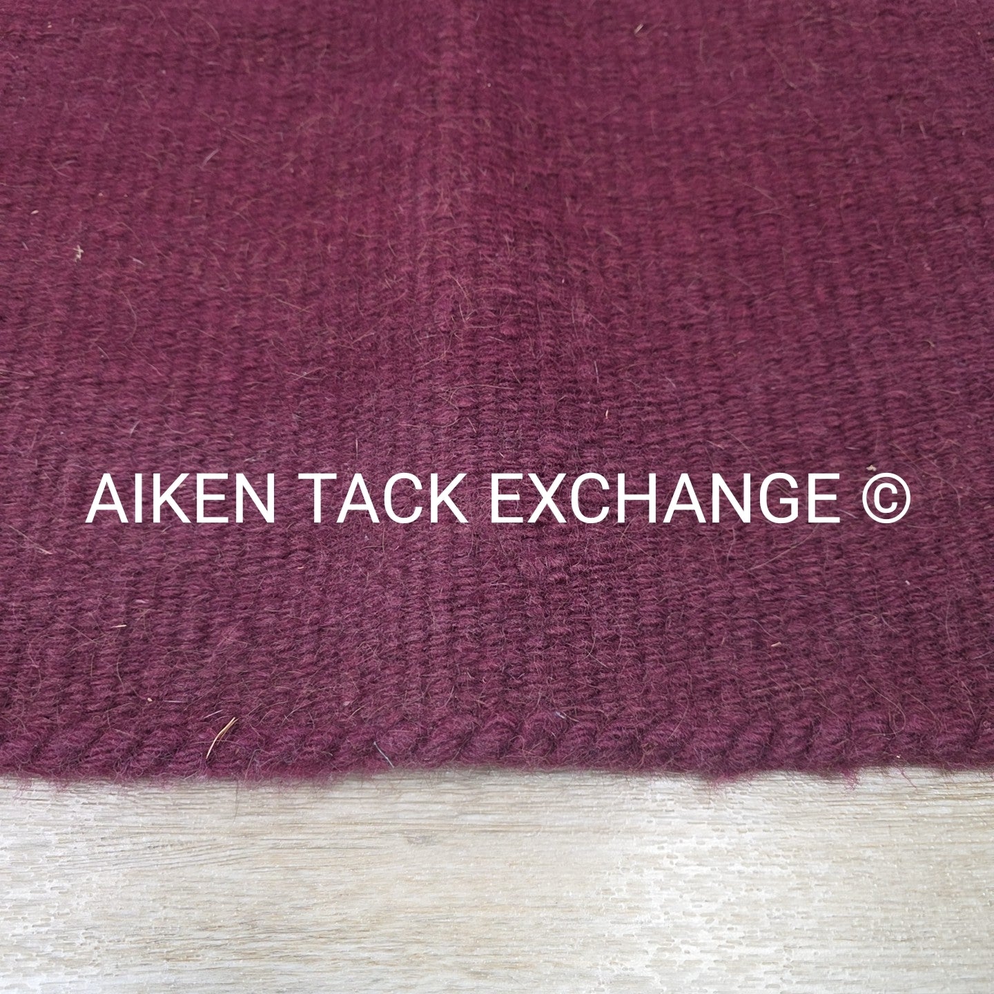 Tooled Trim Western Saddle Pad, 34" x 35"