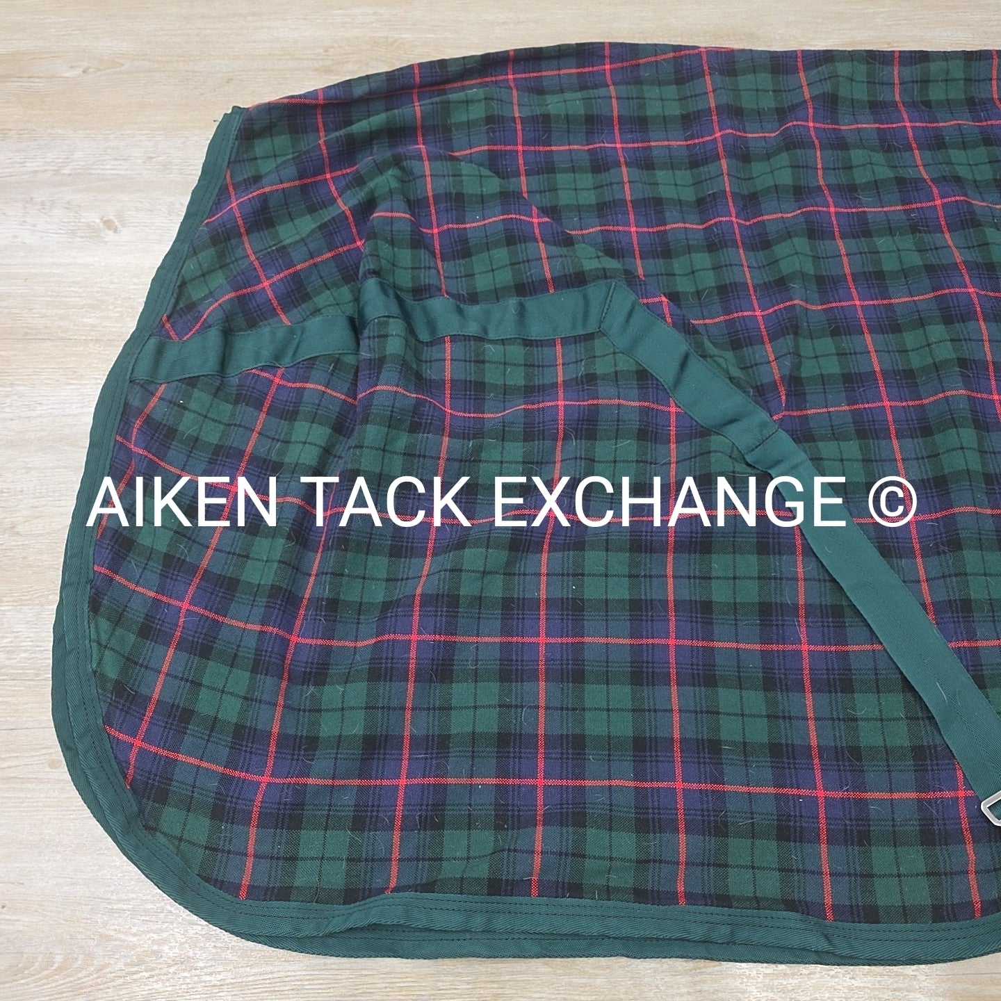 5/A Baker Original Tartan Plaid Stable Sheet, 80"