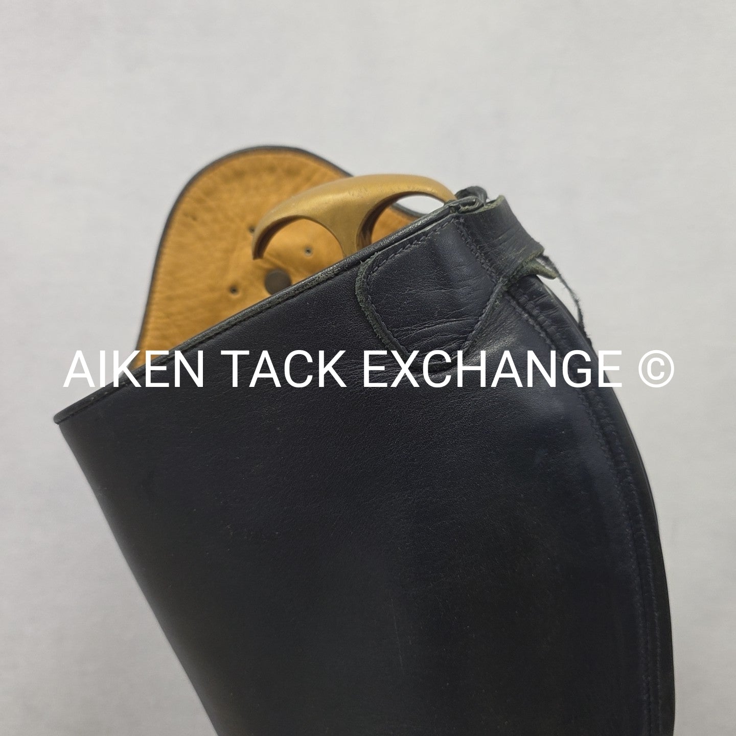 Romitelli Dress Boot with Matching Spur Straps, Size 39 Height 45 Width 44