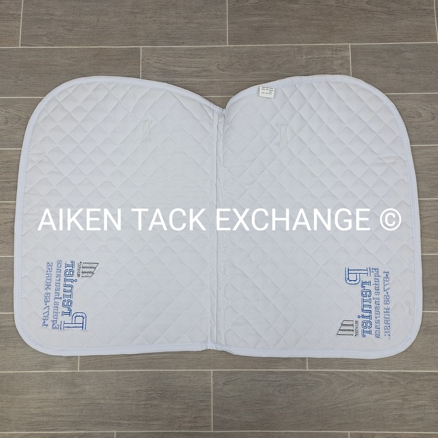 BARGAIN BUNDLE: 2 Dover Saddlery All Purpose Saddle Pads, Has Custom Embroidery