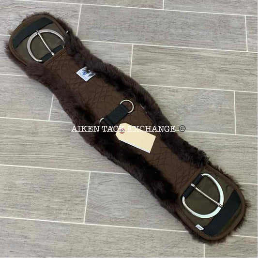 CAS Equestrian Sheepskin Cinch 26"