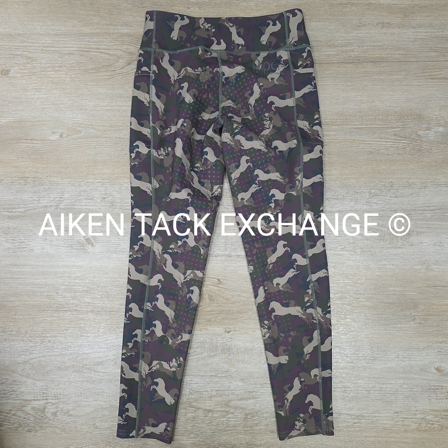 SmartPak Piper Silicone Grip Full Seat Tights, Medium