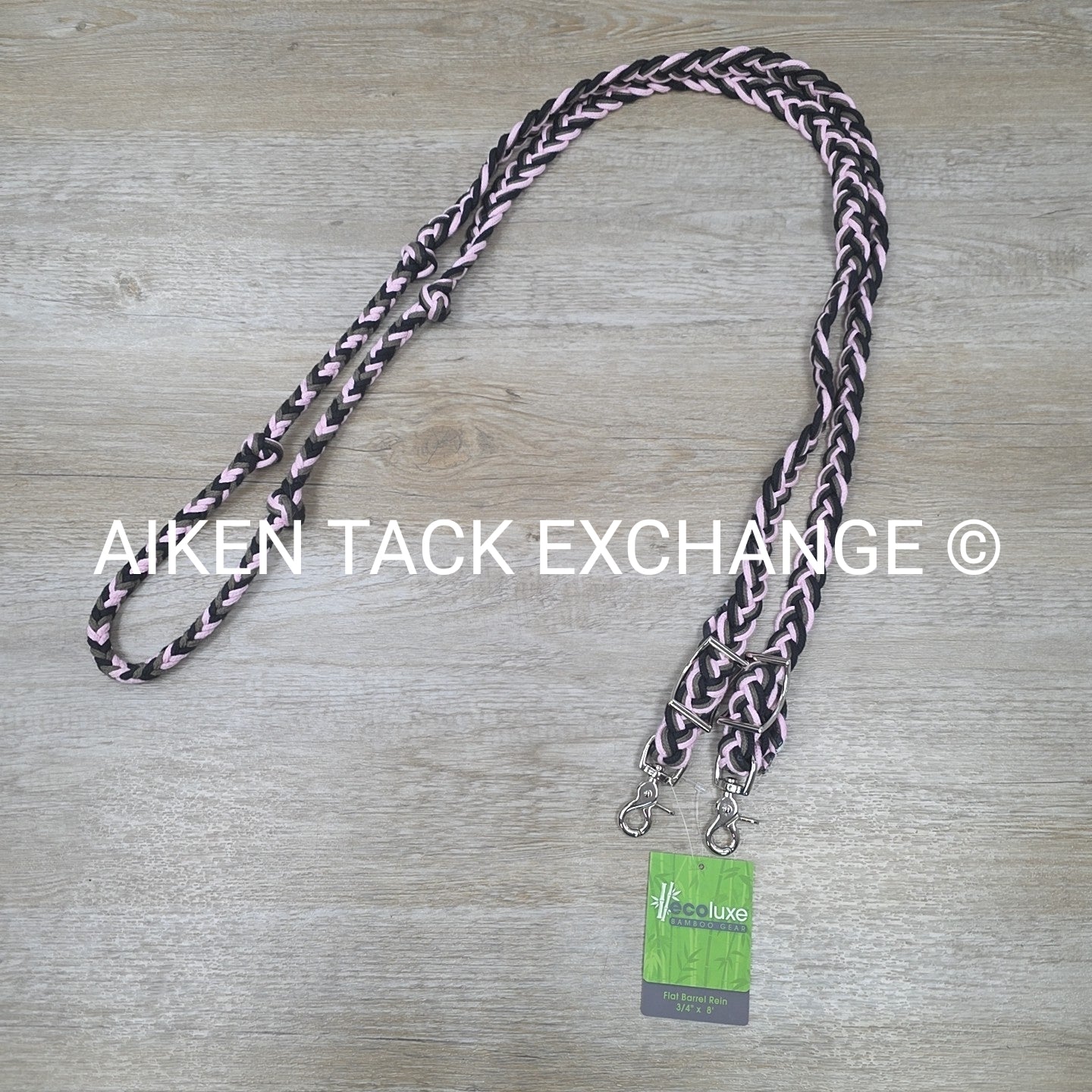 Weaver EcoLuxe Flat Barrel Reins, 3/4" x 8'