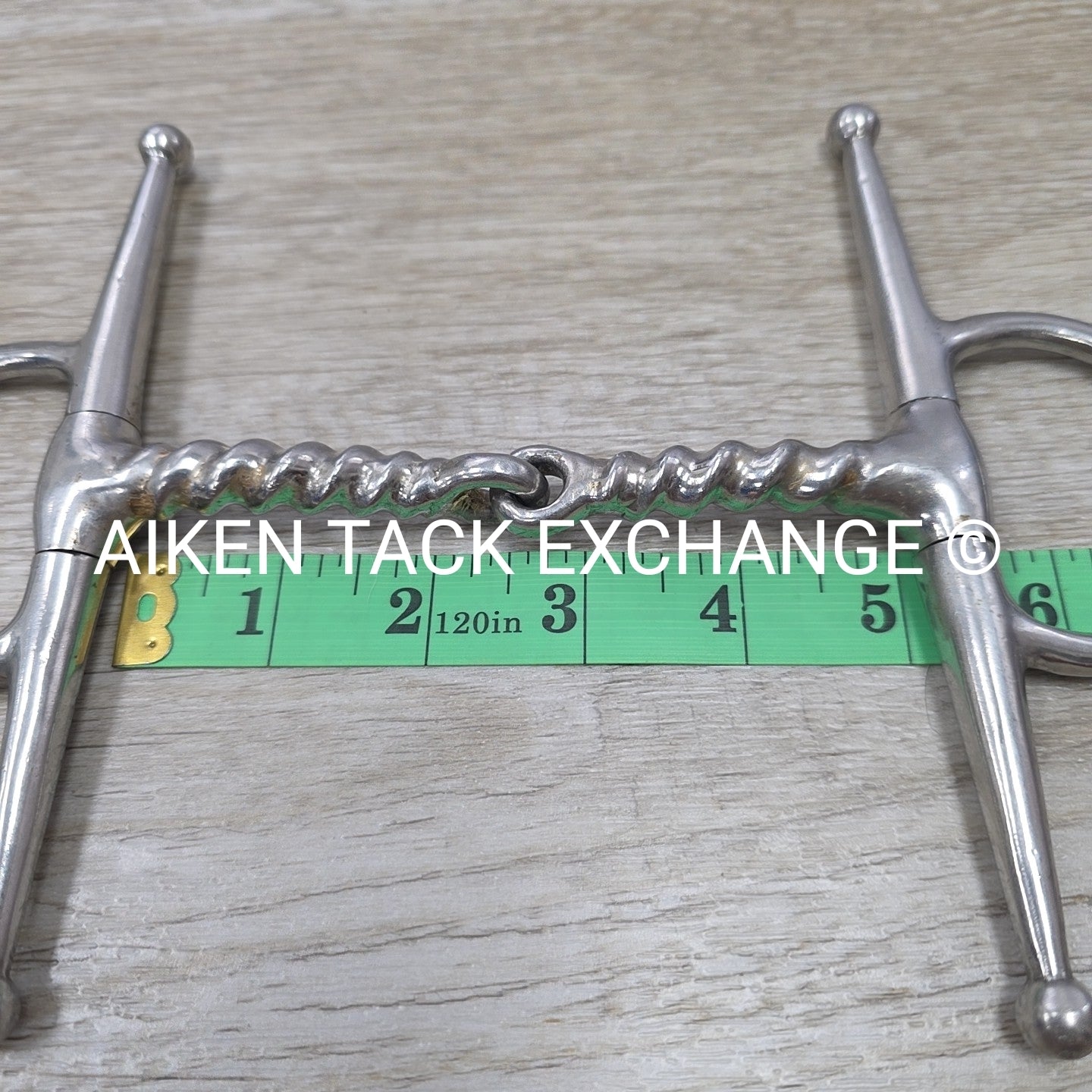 Single Joint Corkscrew Full Cheek Bit 5"