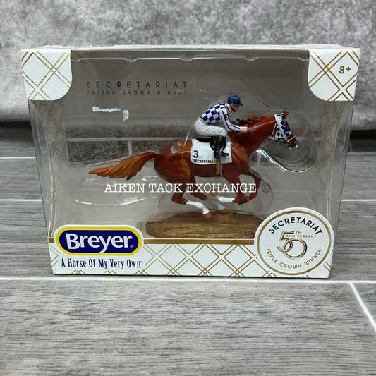 Breyer Secretariat 50th Anniversary Triple Crown Winner