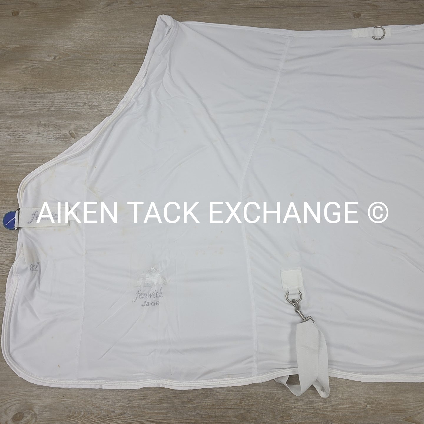 Fenwick Equestrian Therapeutic Jade Cooler, White (has marks), 82"