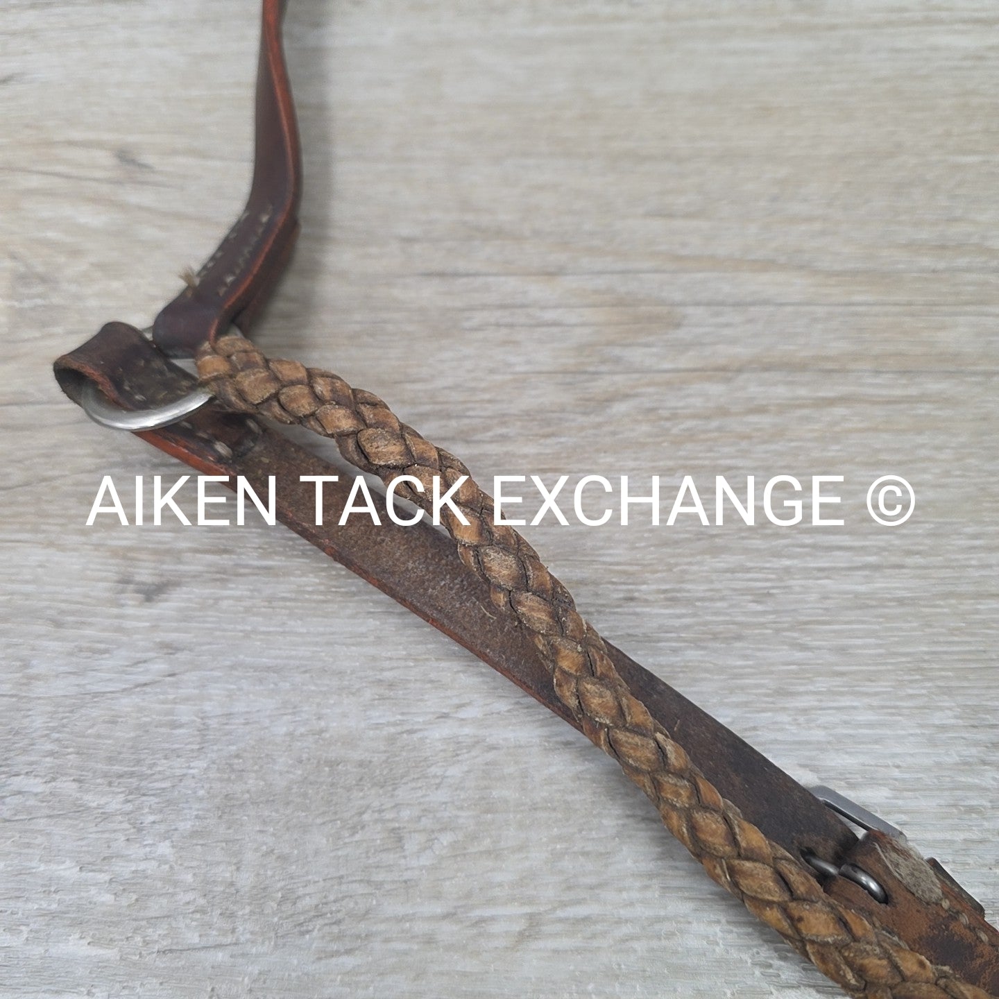BARGAIN BUNDLE: 2 Round Braided Rawhide Drop Nosebands