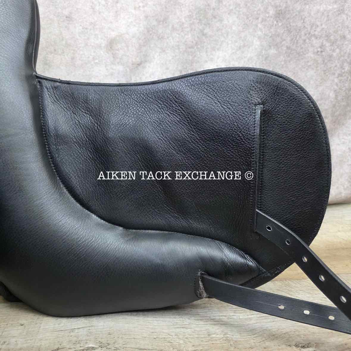 2023 Envy by Custom Saddlery Motion Monoflap Dressage Saddle, 18" Seat, Adjustable Tree, Wool Flocked Panels