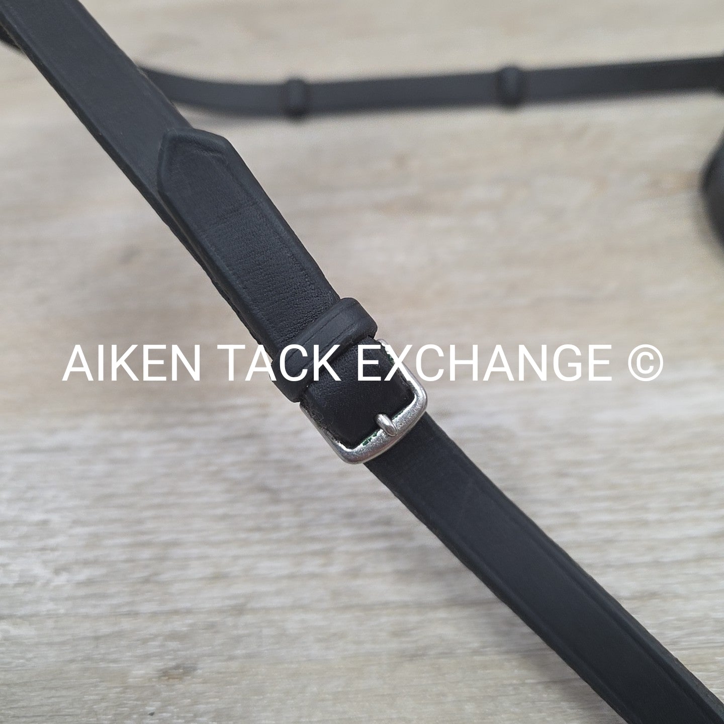 Stubben Freedom Bridle with Leather Grip Reins, Black, Size Full