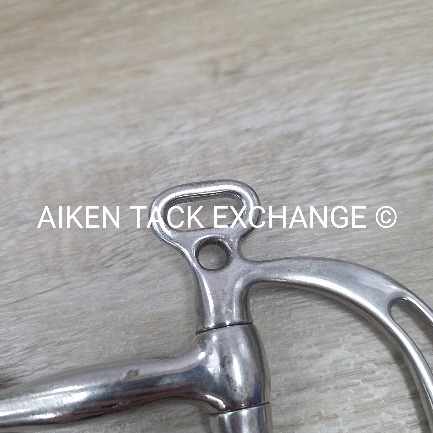 State Line Tack Single Joint Uxeter Kimberwick 5" (No Hooks & Chain)