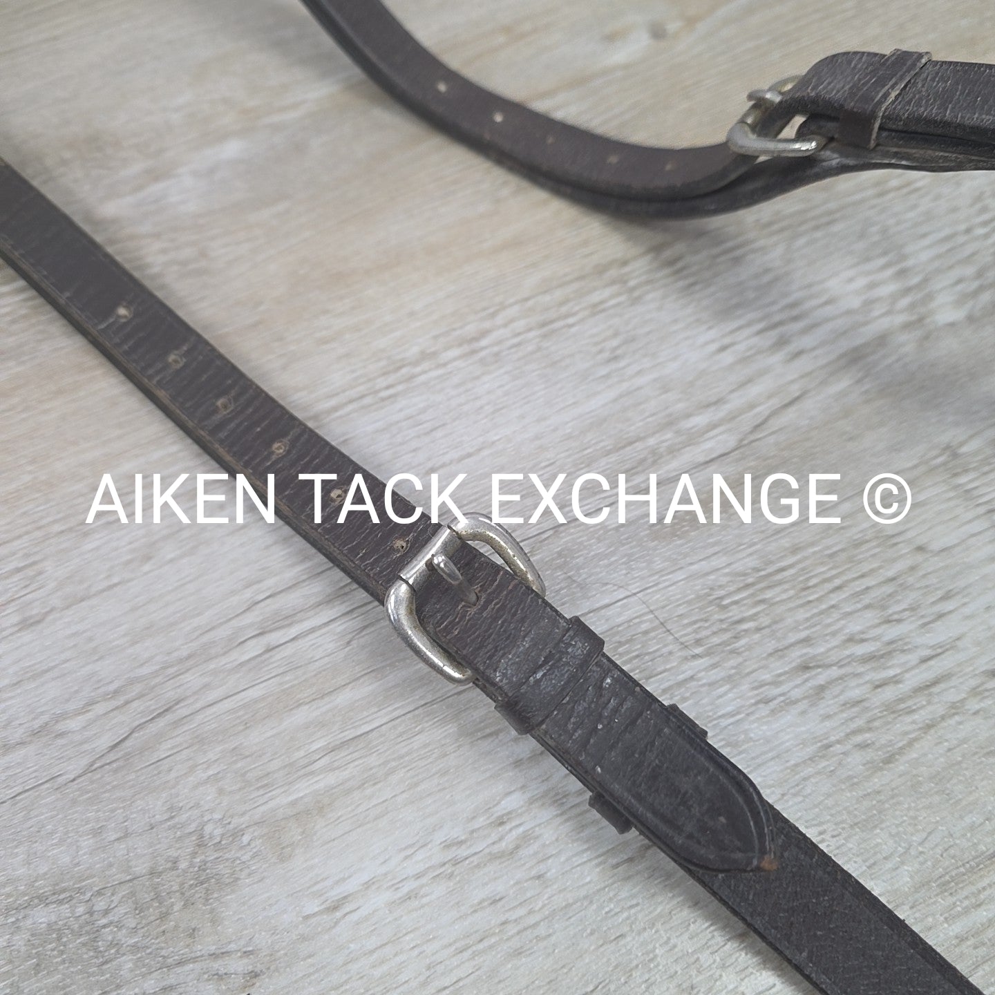 BARGAIN BUNDLE: Leather Rubber Donut Side Reins & Vienna Reins