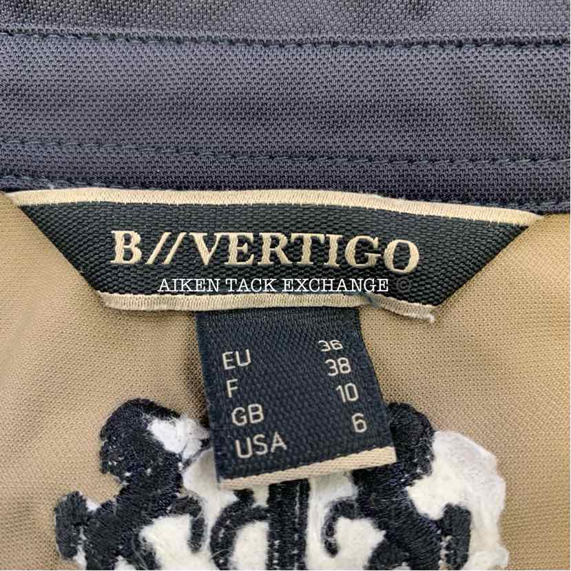 B Vertigo Short Sleeve Polo Top, Size 6
