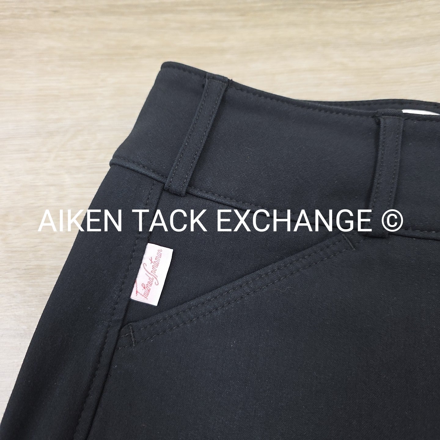 Tailored Sportsman Trophy Hunter Knee Patch Sock Bottom Breeches, Size 26
