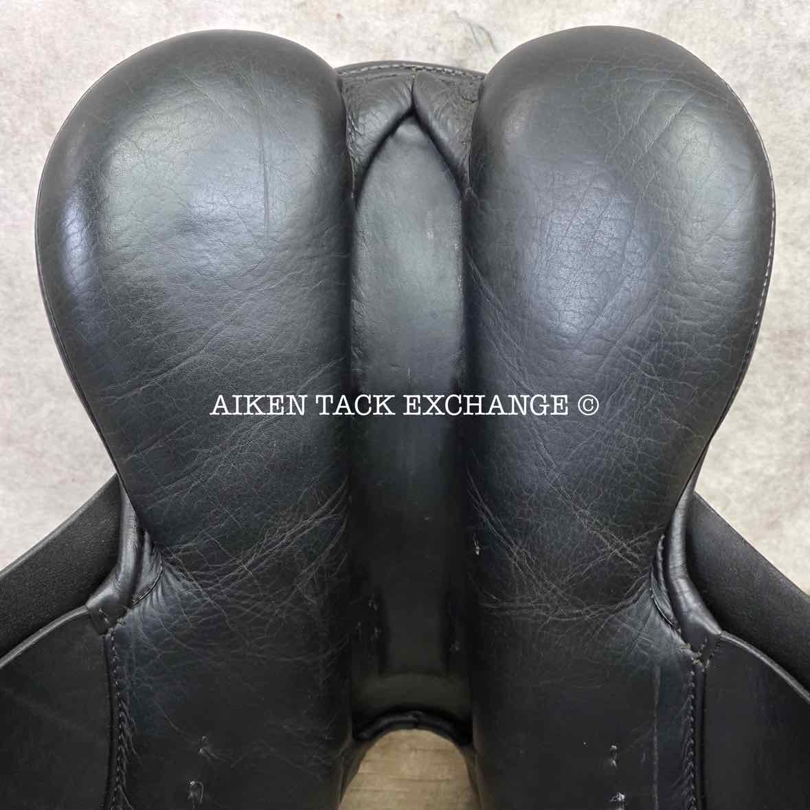 2005 Passier Grand Gilbert Dressage Saddle, 17" Seat, Medium Wide Tree, Wool Flocked Panels