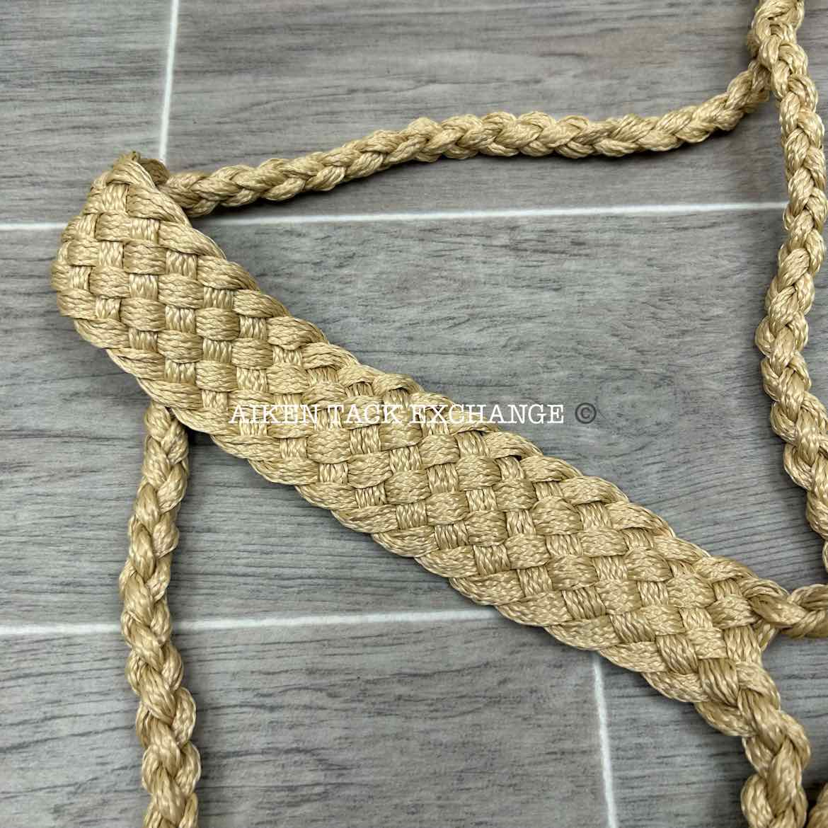 Braided Rope Halter with Lead
