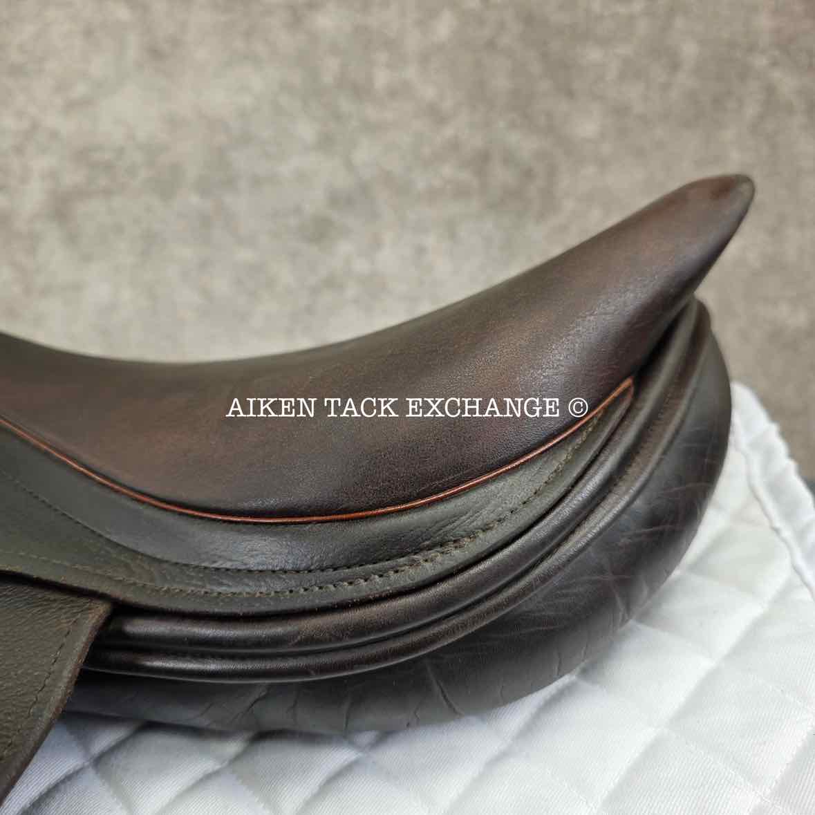 Mark Todd Close Contact Jump Saddle, 17.5" Seat, Medium Narrow Tree, Wool Flocked Panels