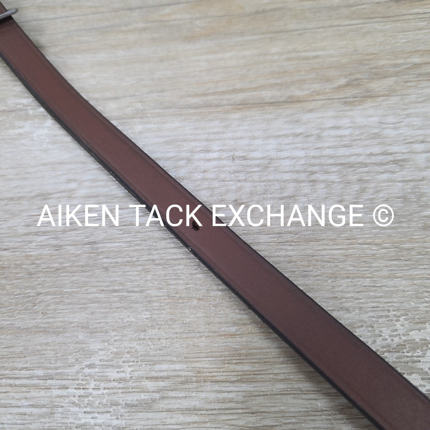Plain Flat Standing Martingale, Brown, Size Pony