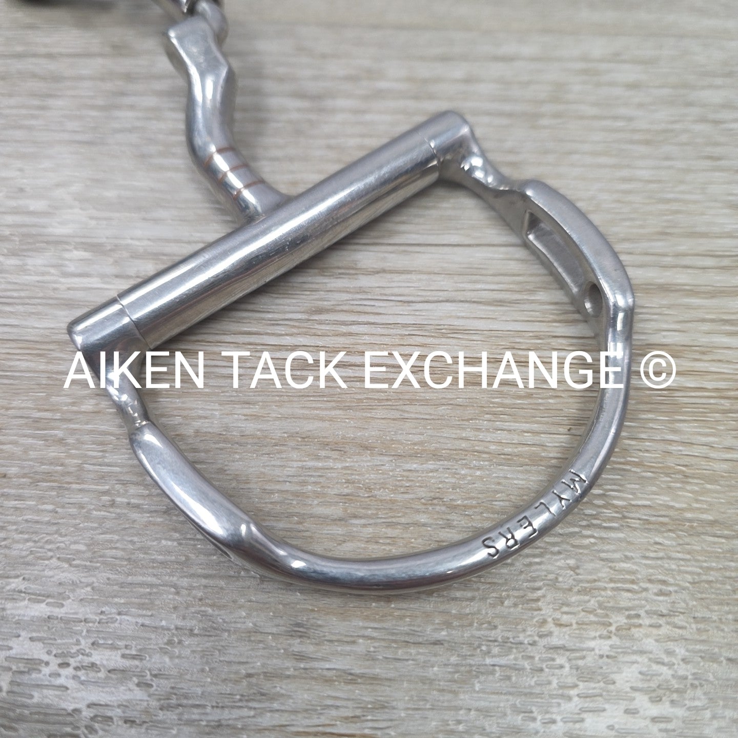 Myler Dee with Hooks and Correctional Port Barrel MB 41PB 5.5"