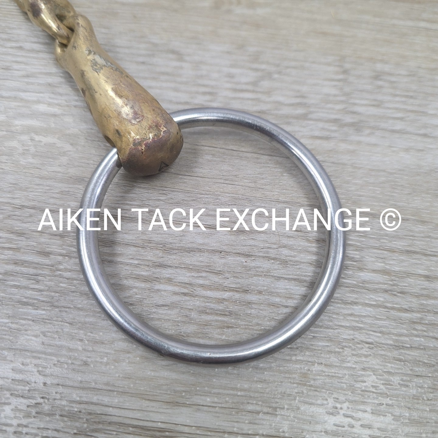 Herm Sprenger KK Ultra Aurigan Double Joint Loose Ring Bit 5.25"