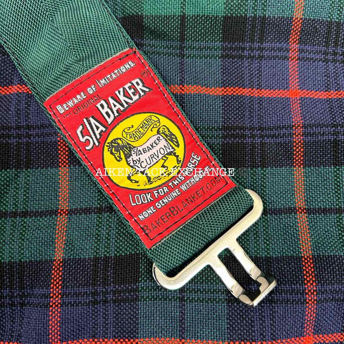 5/A Baker Original Stable Sheet, Brand New, Tartan Plaid, 80"