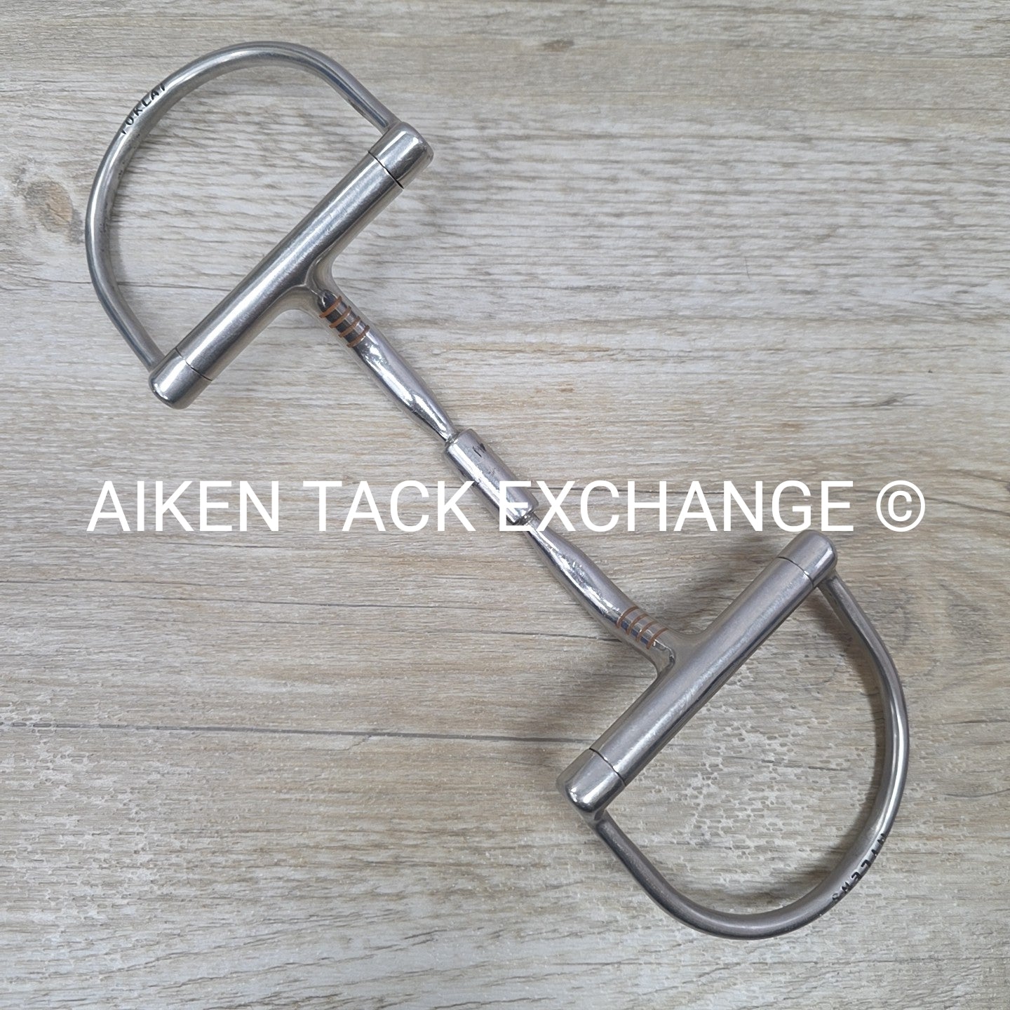 Myler English Dee without Hooks and Comfort Snaffle Wide Barrel MB 02 5"