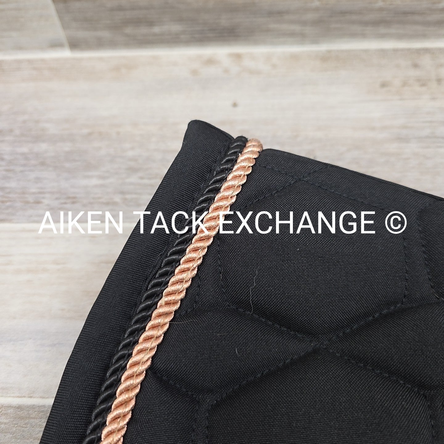 HKM Rose Gold Glamour Dressage Saddle Pad