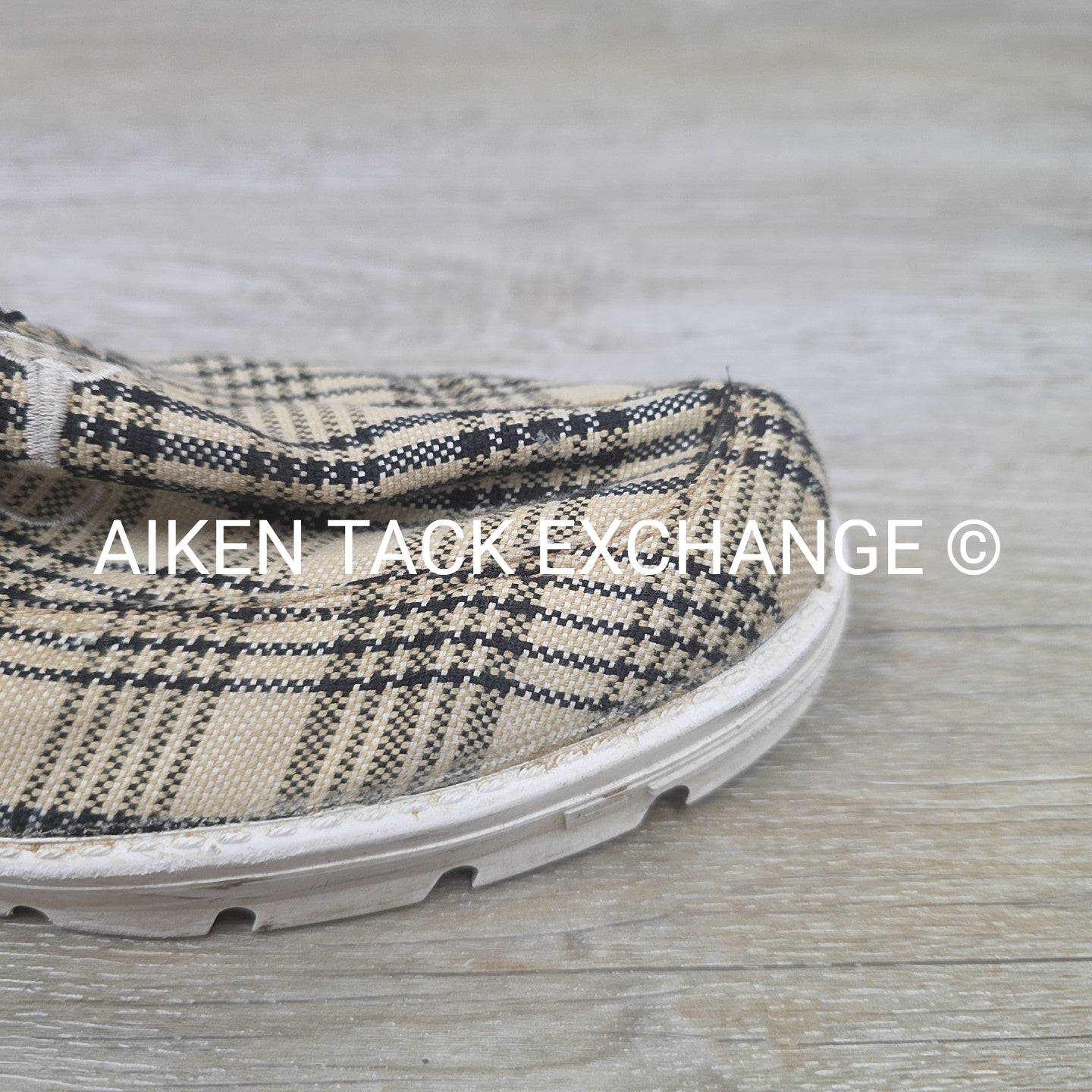 5/A Baker TuffRider Plaid Loafer, Size 11