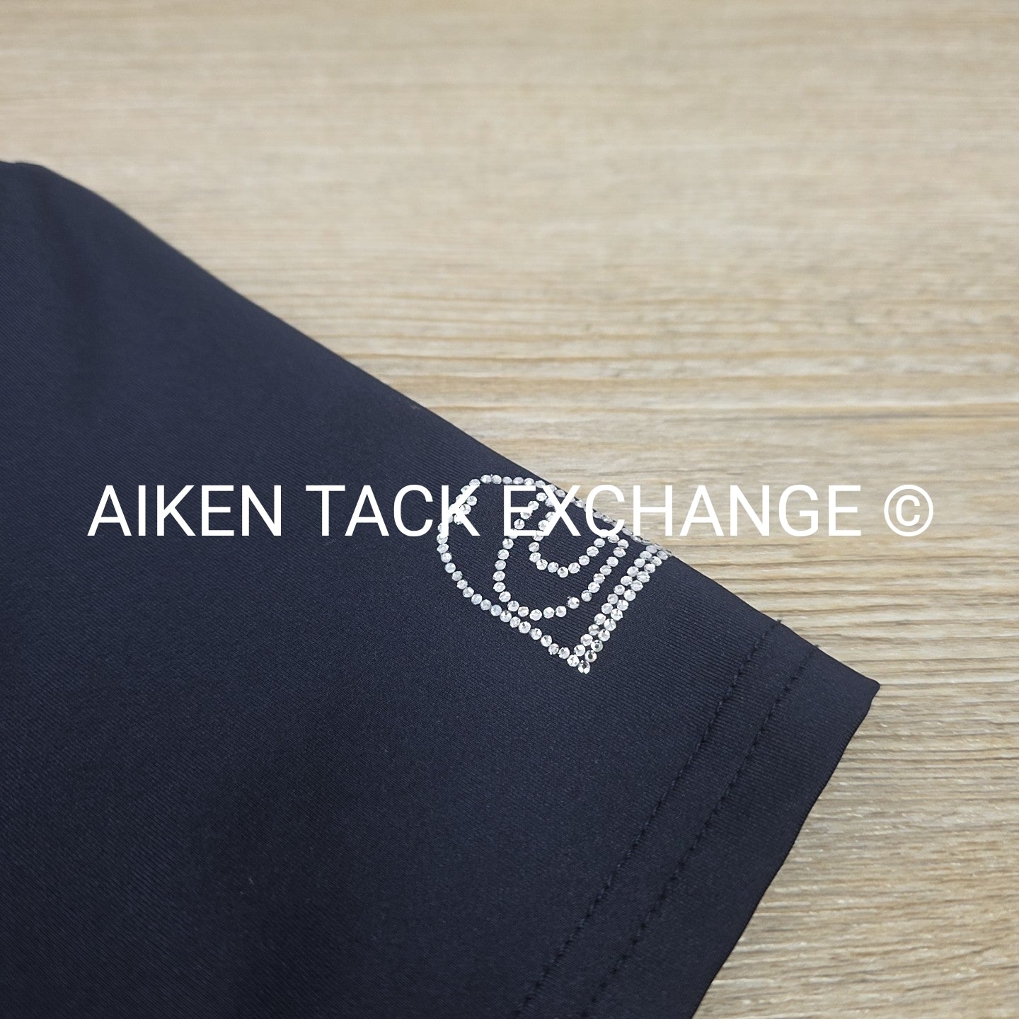 Ingrid Klimke by Cavallo Short Sleeve Polo Top, Size 38