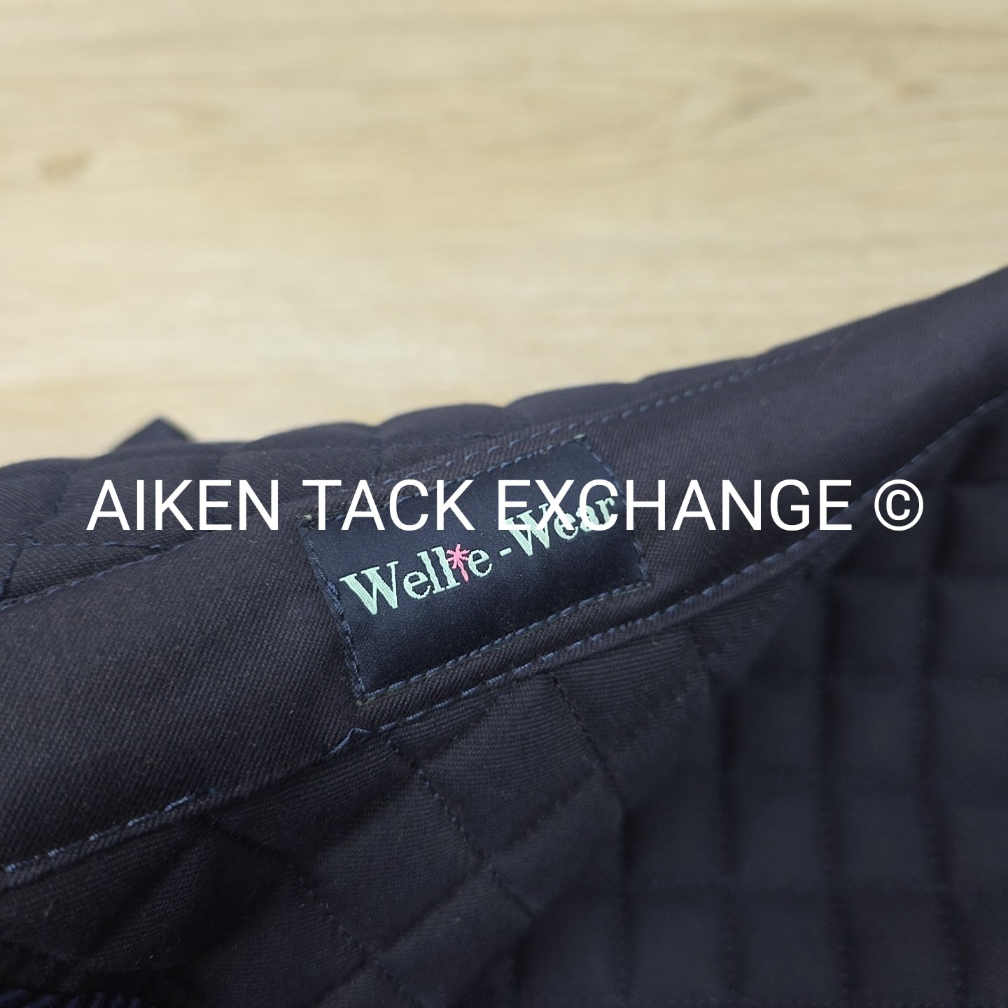 Wellie Wear Square Quilt Dressage Saddle Pad