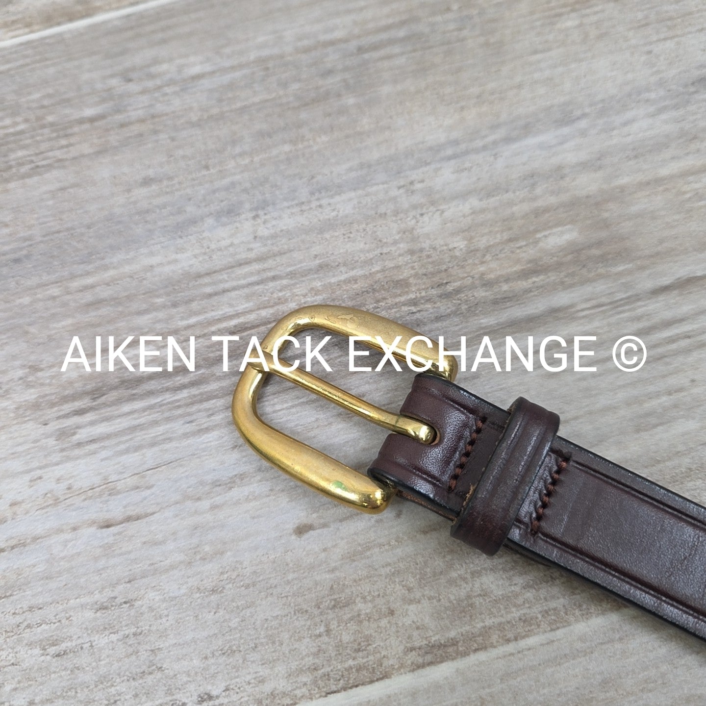 Tory Leather Snaffle Bit Belt, 38