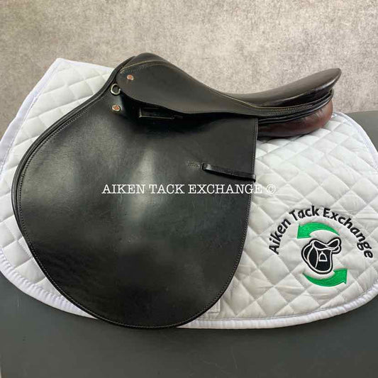 Courbette The Stylist II DL Close Contact Saddle, 16.5" Seat, 31 Tree - Medium Wide, Foam Panels