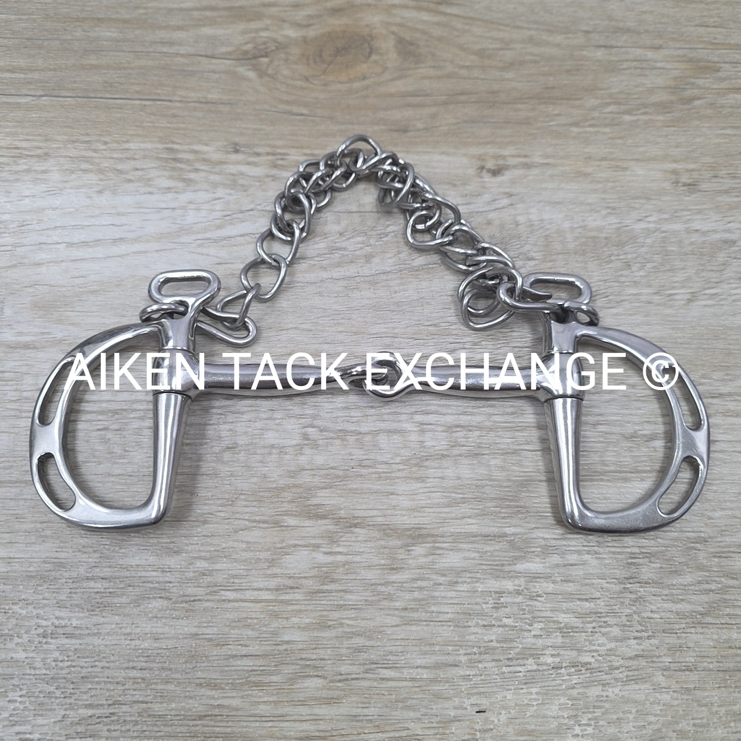 State Line Tack Single Joint Uxeter Kimberwick Bit 5"