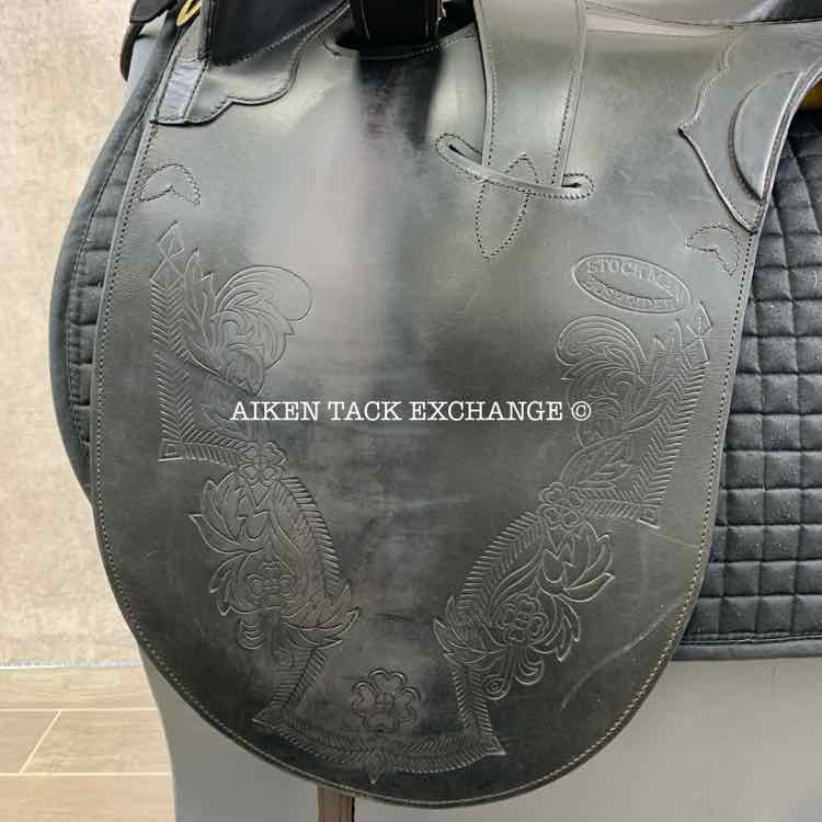 **SOLD** Stockman BushRider Australian Stock Saddle, 19" Seat, Wide Tree