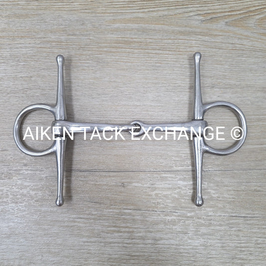 Single Joint Triangle Mouth Full Cheek Bit 5"