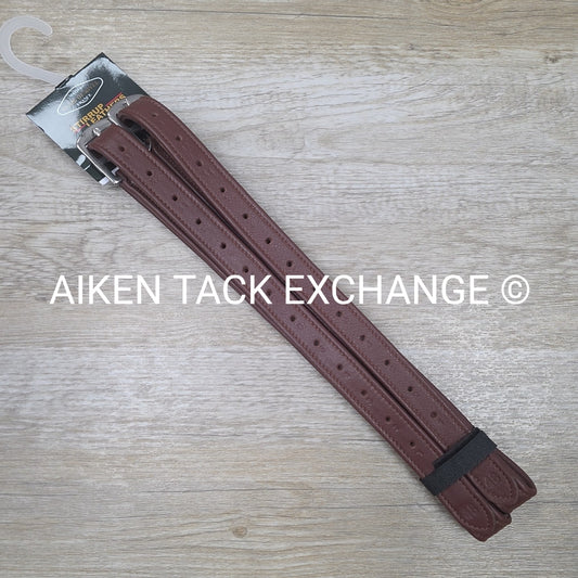 HDR Triple Covered Stirrup Leathers, Australian Nut, 48"