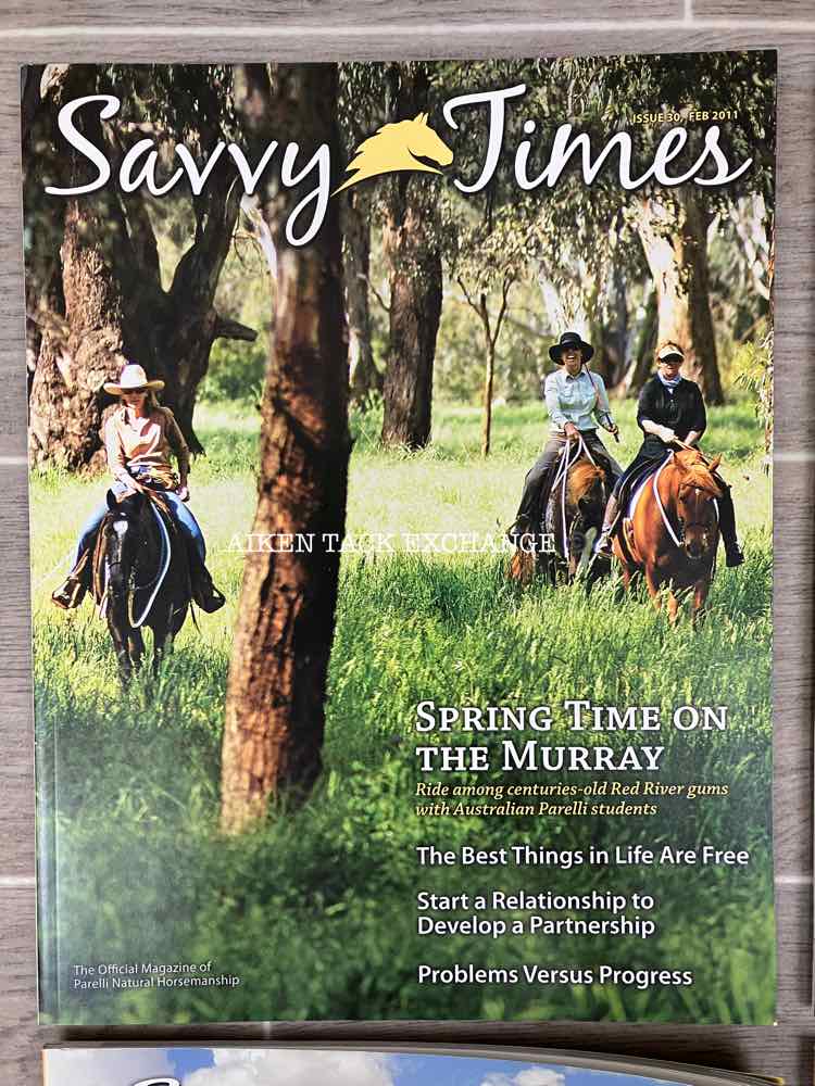 Parelli Savvy Times Magazines: February, May, August, & November 2011