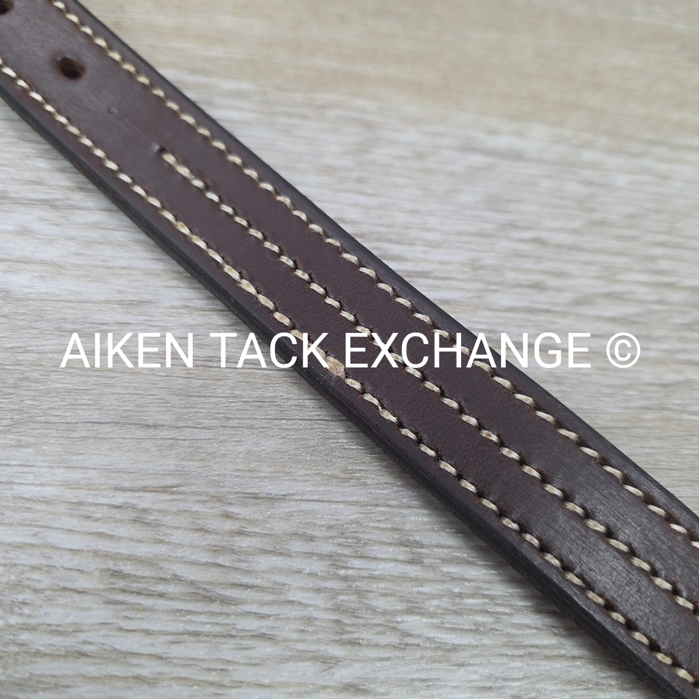 Replacement Leather Crown Piece For Halter, Brown, Size Large