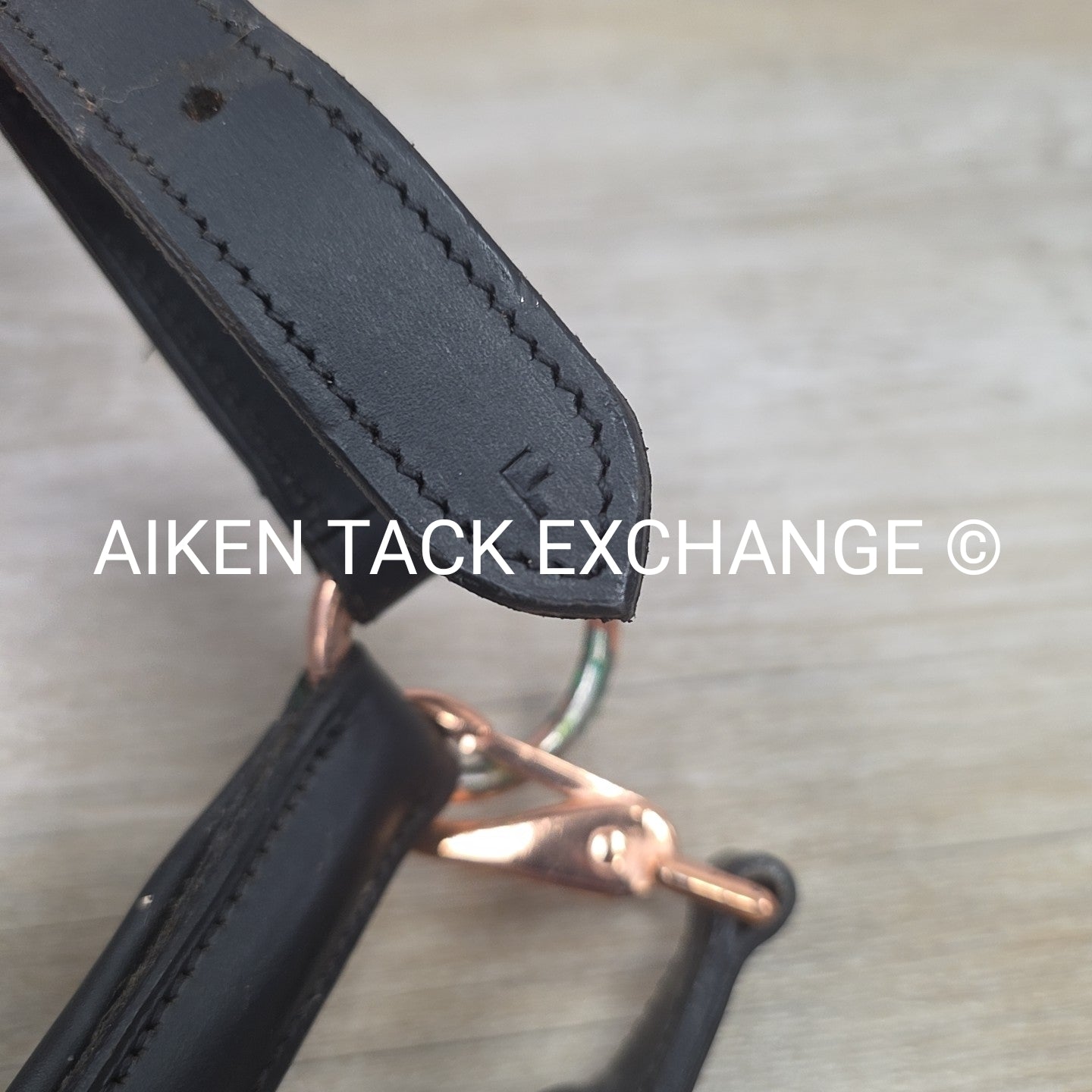 Padded Leather Halter, Size Full