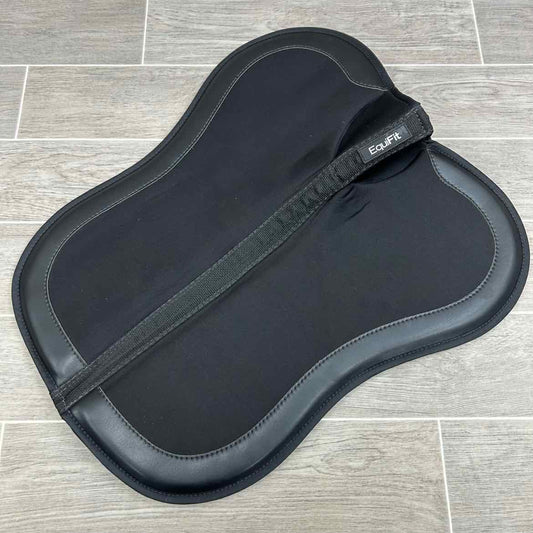 EquiFit ImpacTeq Half Pad, Black, Size Full (Horse)
