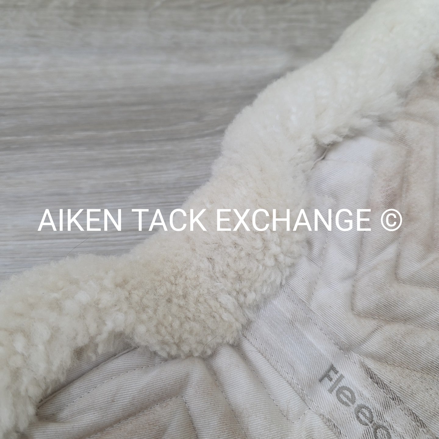 Fleeceworks Sheepskin Perfect Balance with Rolled Edge Half Pad